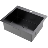 Мойка OMOIKIRI AKISAME 59-GM нерж.сталь/вороненая сталь 4973096