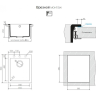 Мойка OMOIKIRI BOSEN 41-CH Tetogranit/шампань 4993243